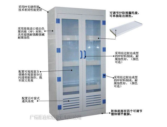 強(qiáng)酸強(qiáng)堿安全儲存PP柜